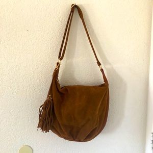 Boho suede Fringe Bag